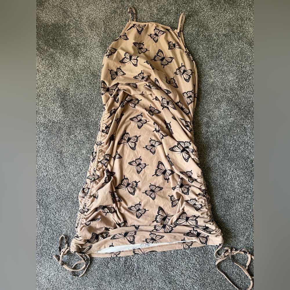 Body con Butterfly dress
